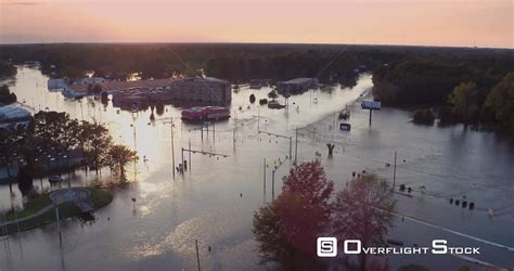 Overflightstock™ Flooding And Storm Aftermath Of Hurricane Matthew