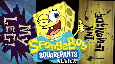 Spongebob Squarepants My Leg Ink Lemonade Full Episode Review Youtube