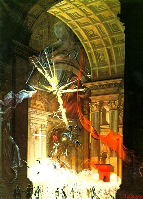 Salvador Dali St Peters In Rome Explosion Of Mystical Faith In The