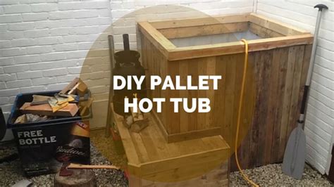 Diy Pallet Hot Tub