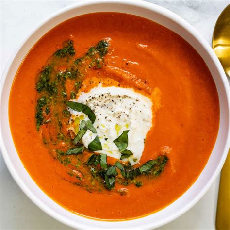 Tomato Basil Soup Recipes Using Canned Tomatoes And Feta Cheese