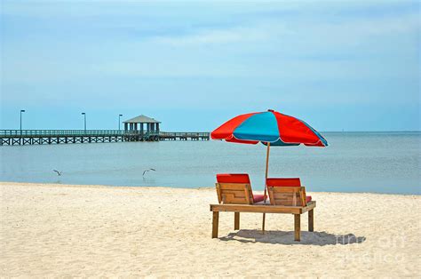 Beach Umbrella Photograph By Mark Winfrey Fine Art America