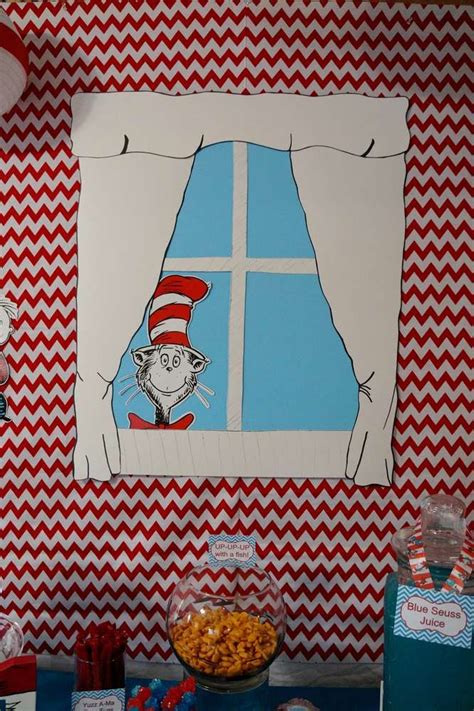 Cat In The Hat Birthday Party Ideas Photo 4 Of 36 Dr Seuss Birthday