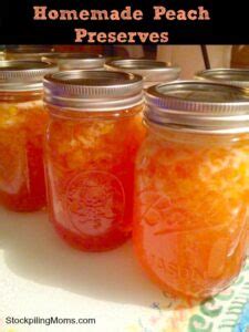 Blanching sliced peaches coated with a preservative is the best way to freeze peaches and prevent them from turning brown. Homemade Peach Preserves