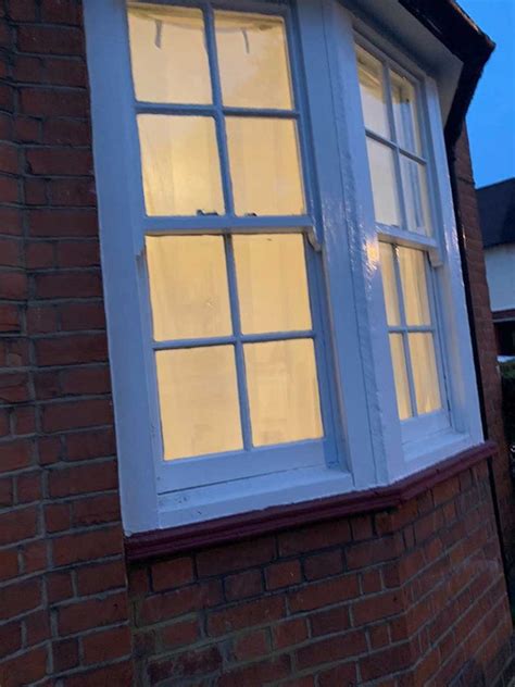 New Double Glazed Sash Windows Using The Original Box Frame In North