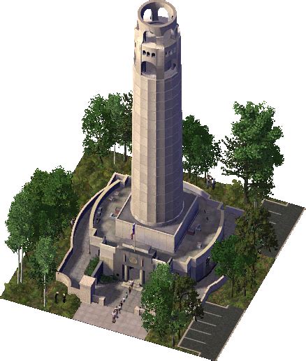 Coit Tower Sc4d Encyclopaedia
