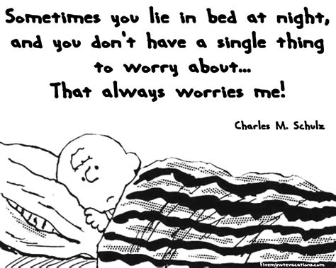 Sometimes You Lie In Bed At Night Charlie Brown