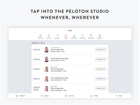 If you want to give peloton classes a test, you can install the app and use it for 90 days, with access to live classes. Peloton for Android - APK Download