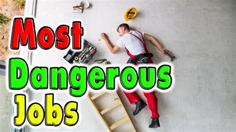 Top 10 Most Dangerous Jobs In The United States Youtube
