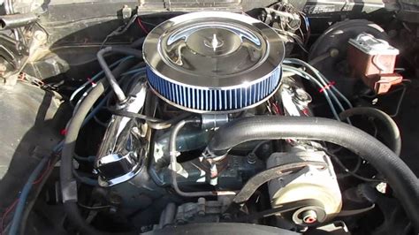 1967 Silver Pontiac Firebird 400 Engine Youtube