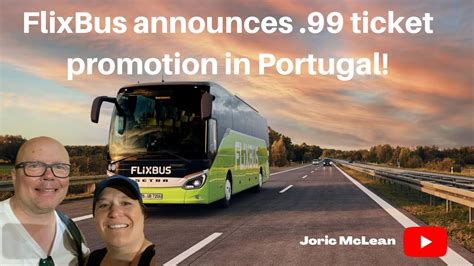 Flixbus Offers Fares For Less Than 1 Euro In Portugal Joricmclean