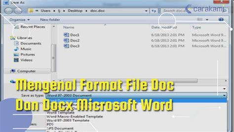 Mengenal Format File Doc Dan Docx Microsoft Word News On Rcti