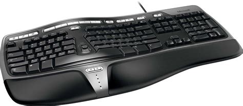 Microsoft Natural Ergonomic Keyboard 4000 Black 882224015462 Ebay