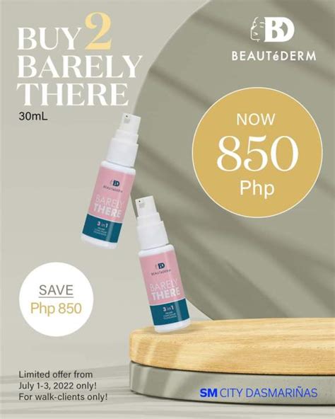 Beautederm Barely There Lazada Ph