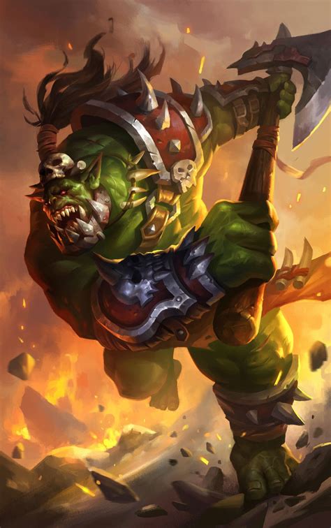 Orc Wow Art