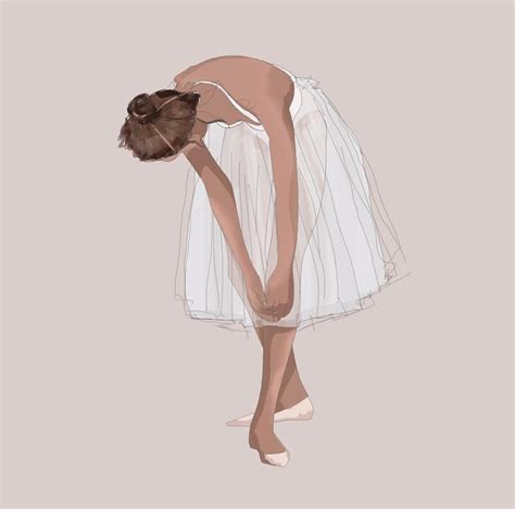 Fashion Ballet Dancer Illustration Print Etsy
