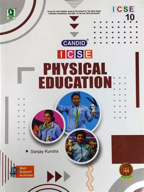 Candid Icse Physical Education Class 10 By Sanjay Kundra
