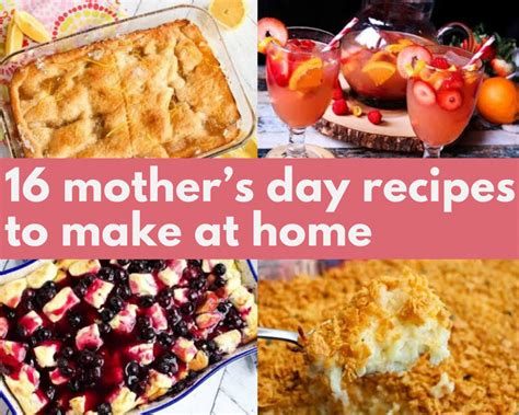 Recipes To Make Mom At Home On Mothers Day Just A Pinch