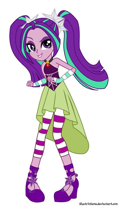 Mlp Eg Rainbow Rocks Aria Blaze Vector 1 By Electricgame This Is The