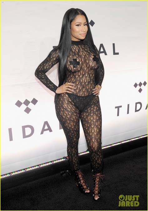 Nicki Minaj Rocks Two Sexy Looks On Tidal X Red Carpet Photo