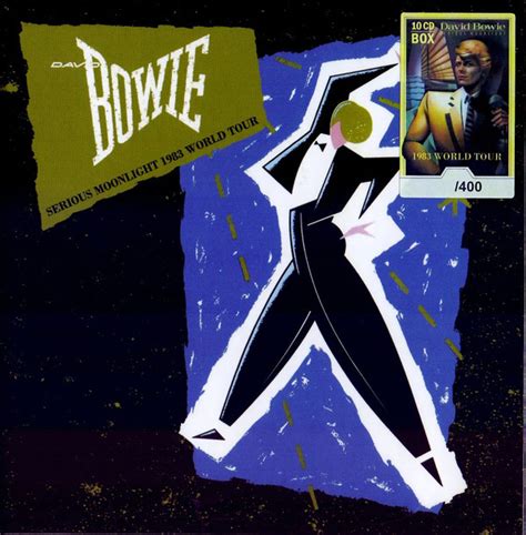 David Bowie Serious Moonlight 1983 World Tour Cd Album Limited