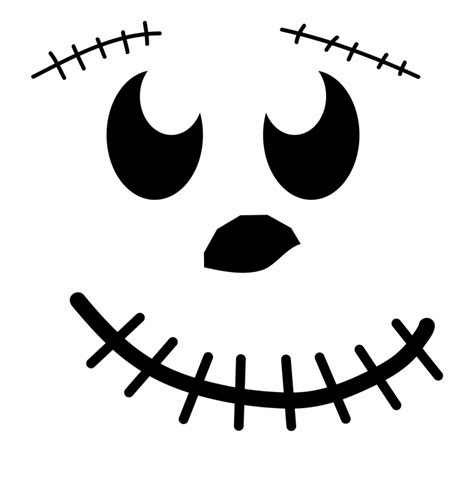 Free Pumpkin Face Clipart Black And White Download Free Pumpkin Face