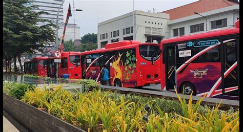 Bus Listrik Ramah Lingkungan Hadir Di Surabaya Rutenya Dari Sini