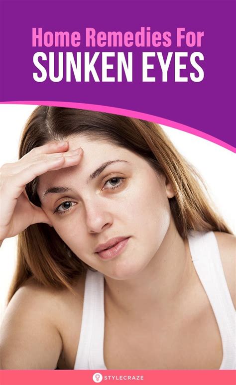Sunken Eyes - Causes And Remedies in 2020 | Sunken eyes ...