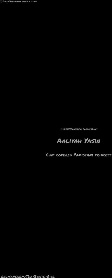 Watch Online Aaliyah Yasin Aka Aaliyahyasin Onlyfans Cum Covered