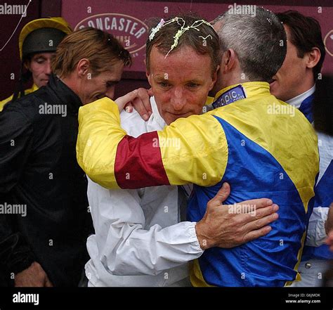 emotional farewell to jockey pat eddery as he leaves the weighing room for the final time as a