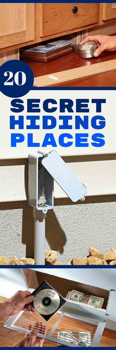 Secret Hiding Places Got Some Cash Or Valuables To Hide Try One Of