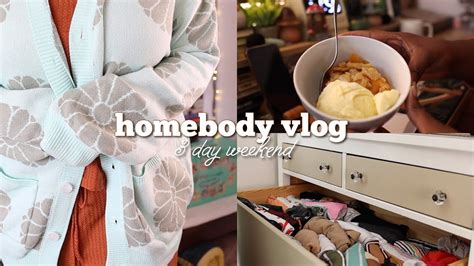 Homebody Vlog Cozy Life In A Small Room 3 Day Weekend Cleaning My