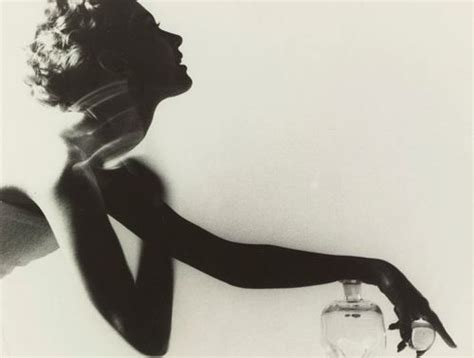 Lillian Bassman Applying Perfume For Harpers Bazaar Ca 1955 Black