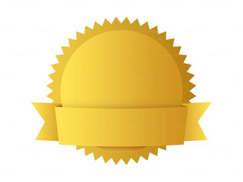 Certificate Gold Seal Psd
