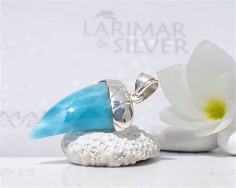 Sold Out Larimarandsilver Pendant Abyss Warrior Electric Blue