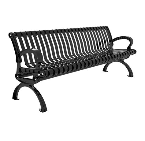 Commercial Metal Bench Cal 957 For Parks And Gardens Canada
