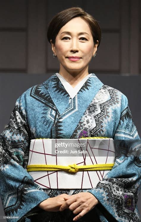 Actress Reiko Takashima Attends The 2023 Kimonoist Award Ceremony At