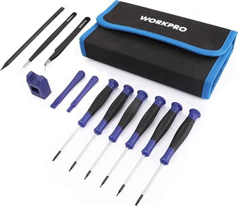 Workpro 12 In 1 Torx Screwdriver Set With T3 T4 T5 T6 T8