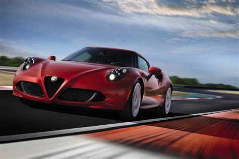 Alfa Romeo 4c Sports Car Launches Pictures And Details Video