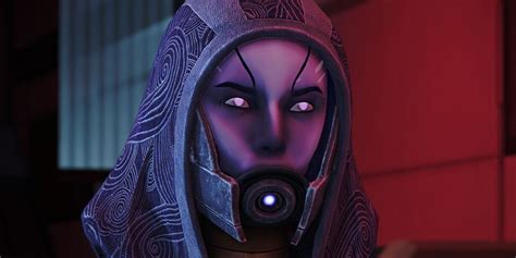 mass effect mod makes tali s face fully visible