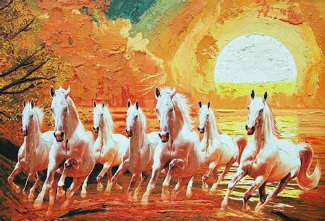 Seven Horses Painting Direction According To Vastu Shastra Meaning