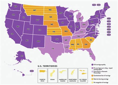 3695 Marriage Equality Usa Releases Updated Map Gay Lesbian Bi Trans News Archive Windy