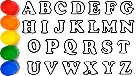 Abcdefghijklmnopqrstuvwxyz Lets Learn How To Draw Alphabet Easy Step