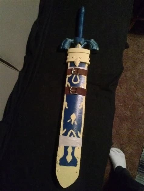ocarina of time master sword scabbard by crowbariswin on deviantart