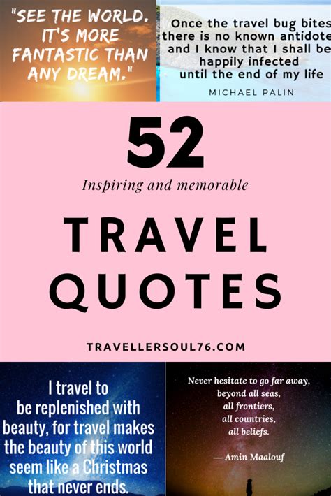 52 Of The Most Inspiring And Memorable Travel Quotes Traveller Soul