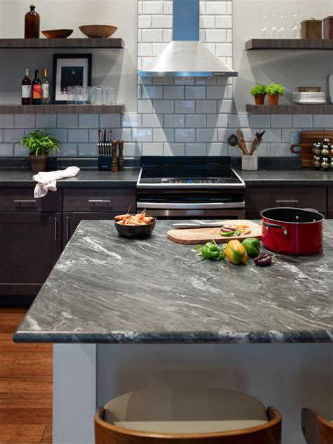 Find the best for guides to kitchen countertops. Laminate Countertop That Looks Like Natural Stone | HGTV