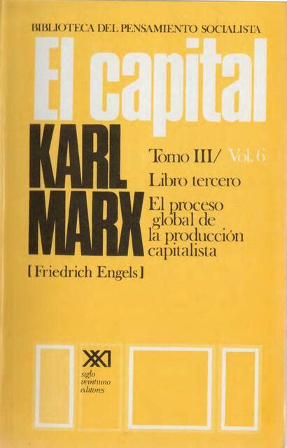 El Capital Karl Marx Roiser Leiva Montalvan Udocz