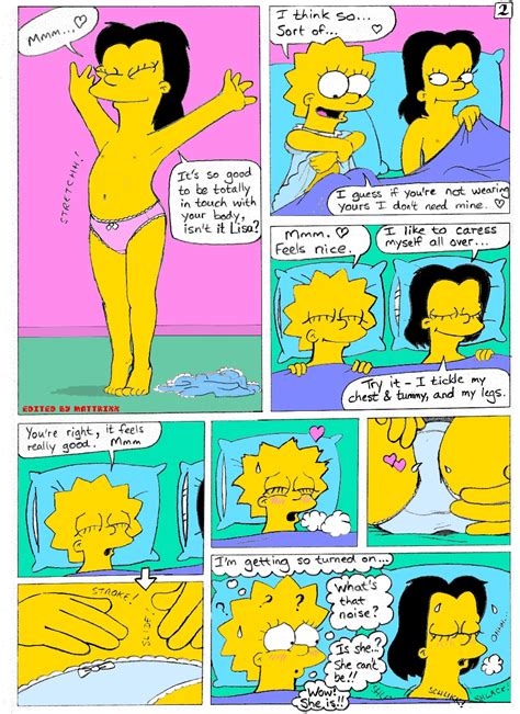 Post Comic Edit Jimmy Juliet Hobbes Lisa Simpson Mattrixx The Simpsons