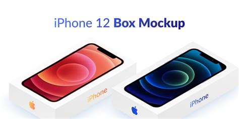 Figma Iphone 12 Box Mockup 📦 Isometric Box Mockup