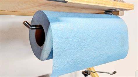 Diy Paper Towel Holder Scrap Metal Project Youtube